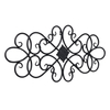 Black Wrought Iron Wall Decor 32" x 13"