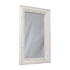 Large Vintage Mirrors for Wall 24 x 36 inches, Distressed White