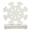 Farmhouse Snowflake Decorations for Tabletop 8 Inch