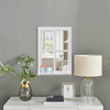 Rustic Window Mirrors with Shelf for Wall Decor 16 X 23 Inch