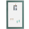 18 × 29" Chicken Wire Frame Large Bulletin Board, Hanging Jewelry Organize