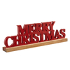 Rustic Red Merry Christmas Signs for Home Decor 16 Inches
