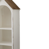 Cottage House Wall Display Cabine, 32" Tall Narrow Storage Cabinet