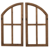 Farmhouse Arched Window Frame Wall Decor 30 inch