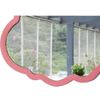  16" Pink Cloud Shape Mirror