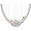 Hand Carved Distressed Solid Wood Framed Mirror