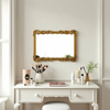 Antique Gold Baroque Mirrors for Wall Decor 30 X 21 Inch
