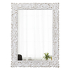 Vintage Floral Rectangle Mirrors for Wall 31 X 23 Inch