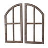 Farmhouse Window Frame Wall Decor 30 Inch, Set of 2