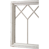 Rustic Window Frame Wall Decor 19 X 39 Inches, Distressed White