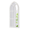 Rustic Long Arched Window Mirrors for Wall Decor 14 X 36 inch 