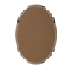 Oval Linen Bulletin Board for Wall 24"x36"