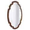 Hanging Farmhouse Oval Mirrors for Wall Decor 16 X 22 Inch