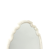Vintage Sculpted Oval Mirrors for Wall Decor Living Room, Small