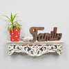 Farmhouse Family Sign for Shelf Living Room, 15 inches