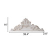 39 inch Floral Carved Wall Sculptures French Country Wall Decor