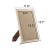 Small Linen Desk Bulletin Board