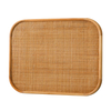 Boho 20x26 Woven Rattan Bulletin Board Wood Frame