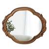 Vintage Oval Mirror for Wall Decor 22 x 30 Inch, Burning Finish
