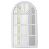 Rustic Wooden Arched Window Mirrors for Wall Decor 24 x 40 inches