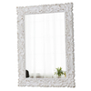 Vintage Floral Rectangle Mirrors for Wall 31 X 23 Inch
