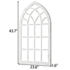  Large Farmhouse Arched Window Frame Wall Decor 44 X 24 Inch