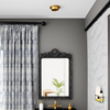 Black Vintage Mirror for Vanity 24 X 36 Inch, Wooden Frame
