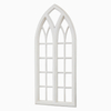  Large Rustic Arch Window Frame Wall Decor 50 X 23 Inches