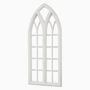  Large Rustic Arch Window Frame Wall Decor 50 X 23 Inches