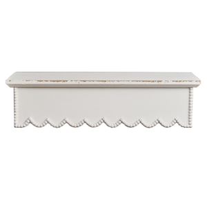 Rustic Wood Shelves for Wall White
