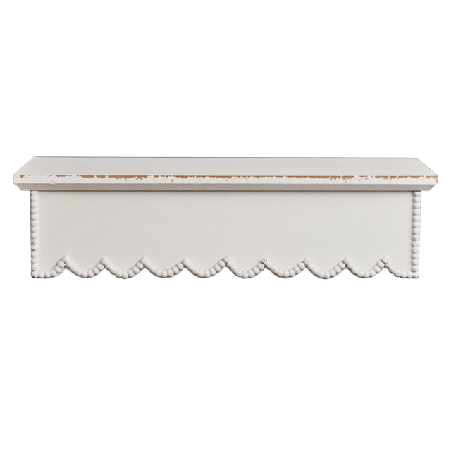 Rustic Wood Shelves for Wall White