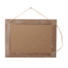 Cute Linen Small Bulletin Board, 15.7x12 Decorative Vision Pin Board