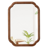 Farmhouse Rustic Bathroom Mirrors for Wall Decor 17 X 24 Inch with Wood Frame