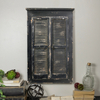 Farmhouse Black Window Shutters Mirror Wall Decor 24 x 40 Inches