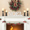 Rustic Noel Signs for Christmas Home Decor 16 Inch, White