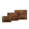 Rustic Wooden Crates for Storage Set of 3