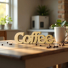 Vintage Coffee Signs for Coffee Station 14 Inch