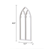 Rustic Arched Window Frame Wall Decor 40 X 16 Inch