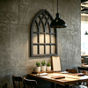 White Window Frame Wall Decor