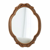 Vintage Oval Mirror for Wall Decor 22 x 30 Inch, Burning Finish