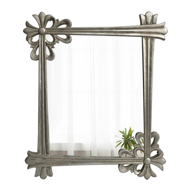 Vintage Small Wall Mirror 24X28 inch