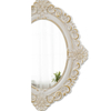 Vintage Oval Mirrors for Wall 26 X 30 Inch, Horizontal or Vertical