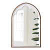 Rustic Wooden Arched Mirrors for Wall 24 X 36 Inch, White