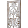 Farmhouse Wood Wall Decor 30 Inch, Handmade Washed White