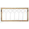 Farmhouse Window Frame Wall Decor 19 X 39 Inches, Washed Black