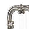 Small Vintage Silver Mirrors for Wall Decor 12 Inch, Horizontal or Vertical
