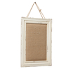 Cute Linen Small Bulletin Board, 15.7x12 Decorative Vision Pin Board