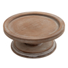Round Wood Cake Stand, Farmhouse Risers for Display Decorative