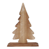 Farmhouse Mini White Tabletop Christmas Tree 11 inch
