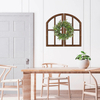 Farmhouse Arched Window Frame Wall Decor 30 inch